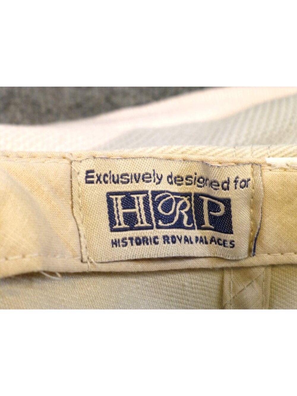 Tower Of London Beige Baseball Cap Adjustable Historic Royal Palaces Logo Embroi - Picture 6 of 6